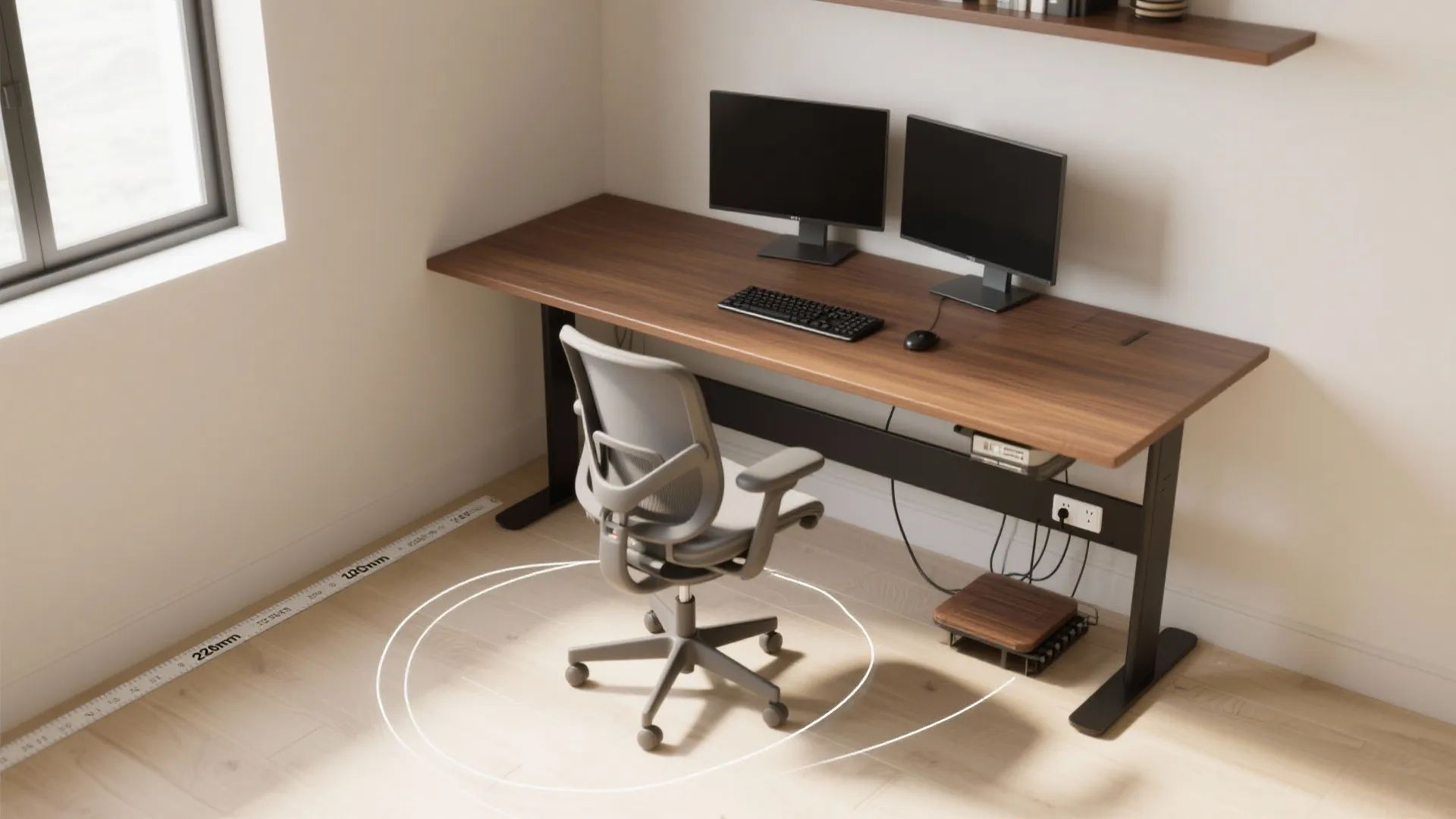 Sketch ergonomics into the plan from the start