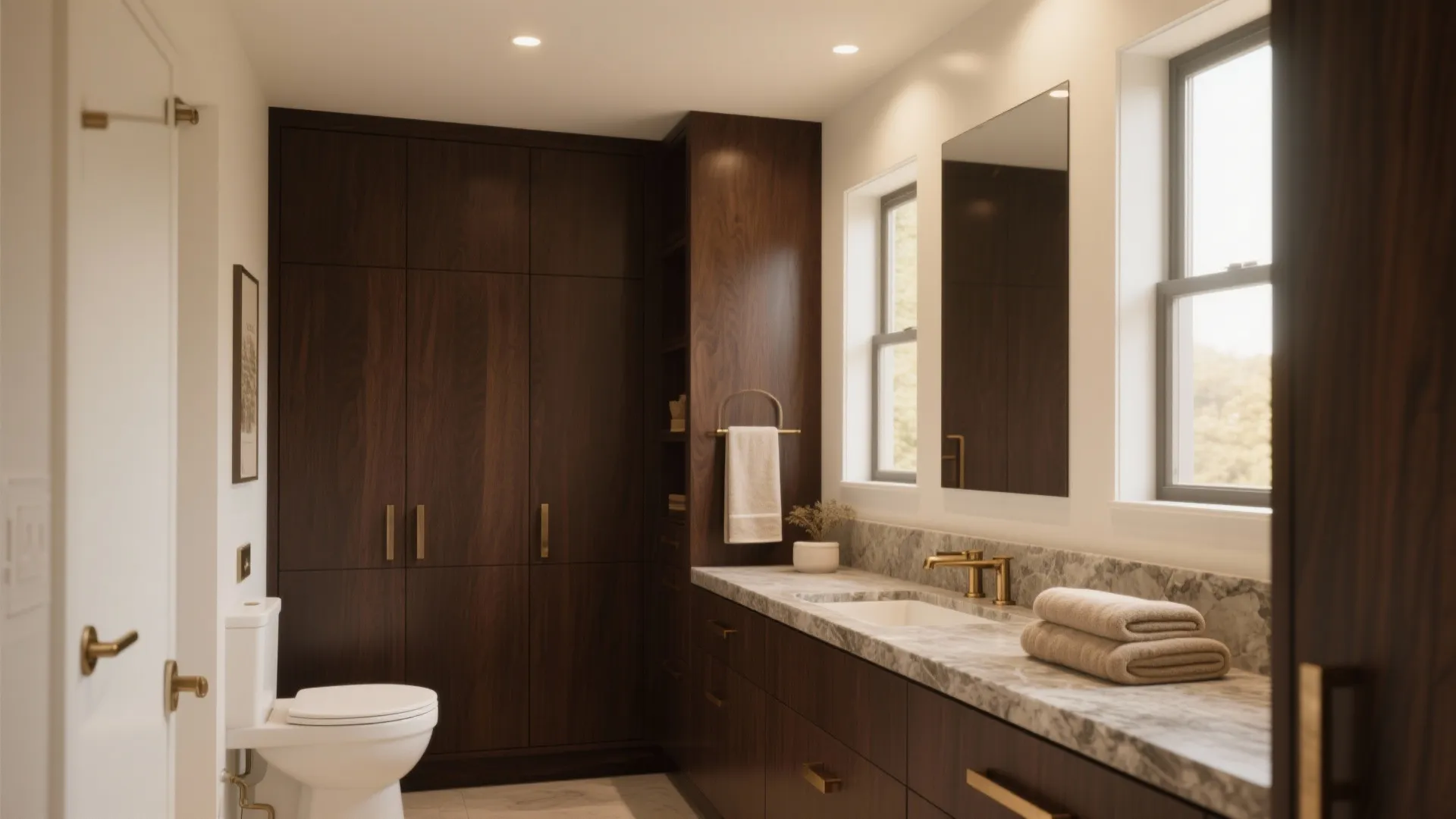 1. Warm Espresso Retreat