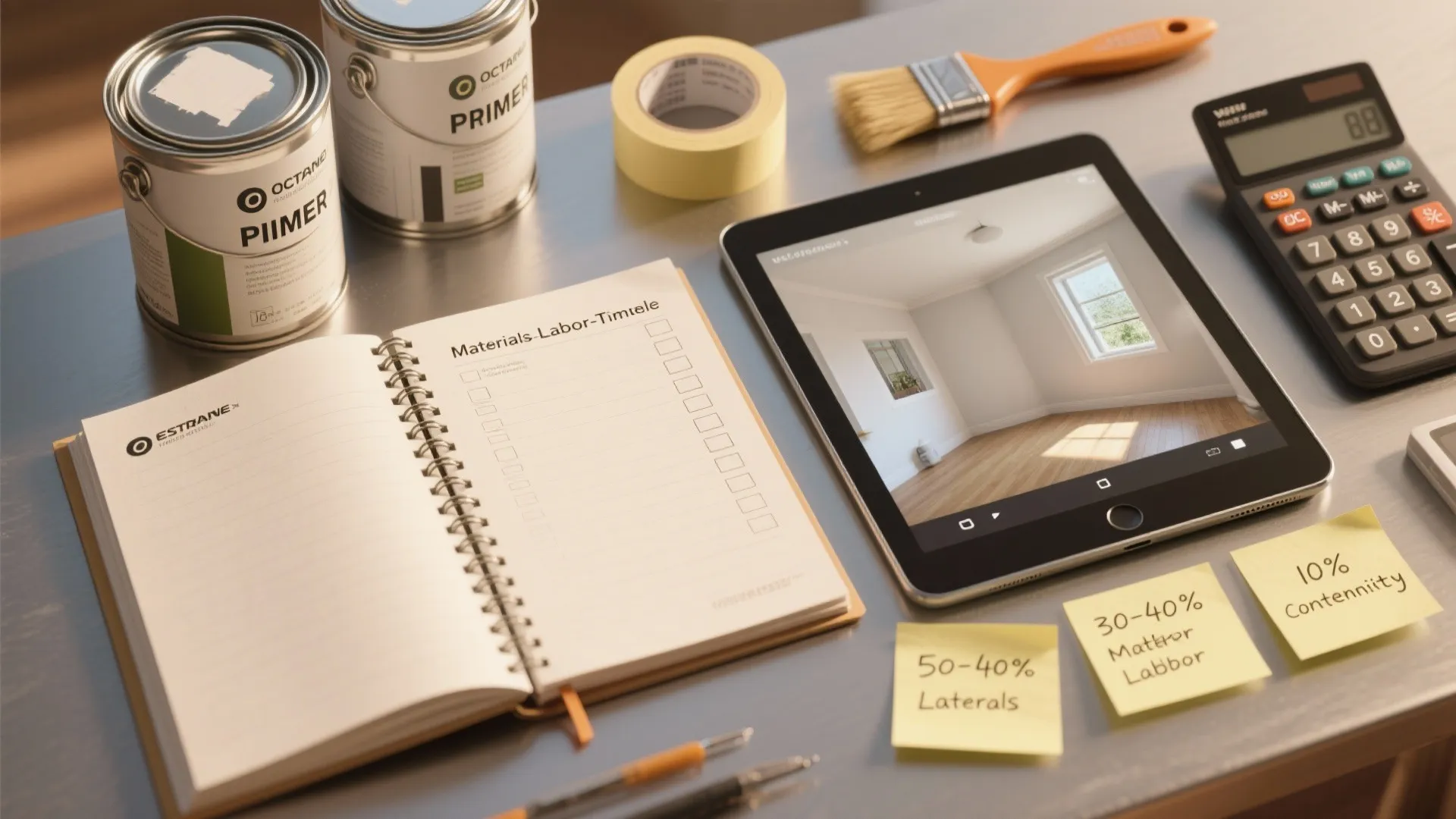 5. Build a simple estimator: materials, labor, and timeline