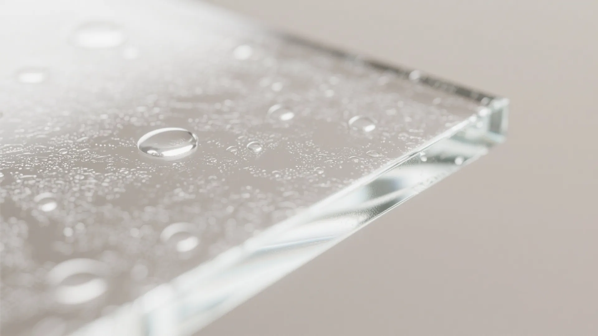 Frosted or Patterned Glass That Protects Privacy