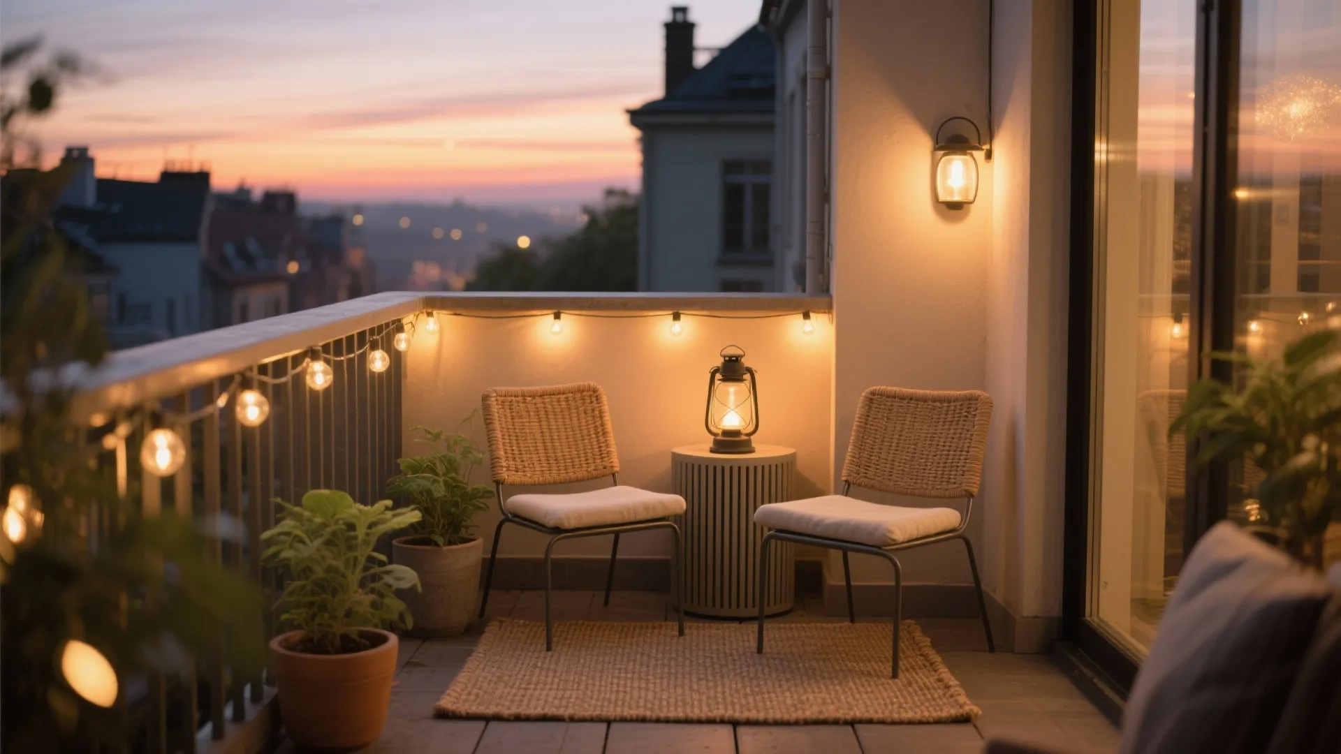 Layered Textures & Evening Glow