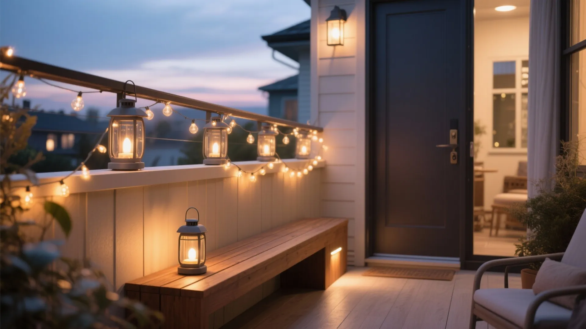 Layered Lighting for Evening Comfort