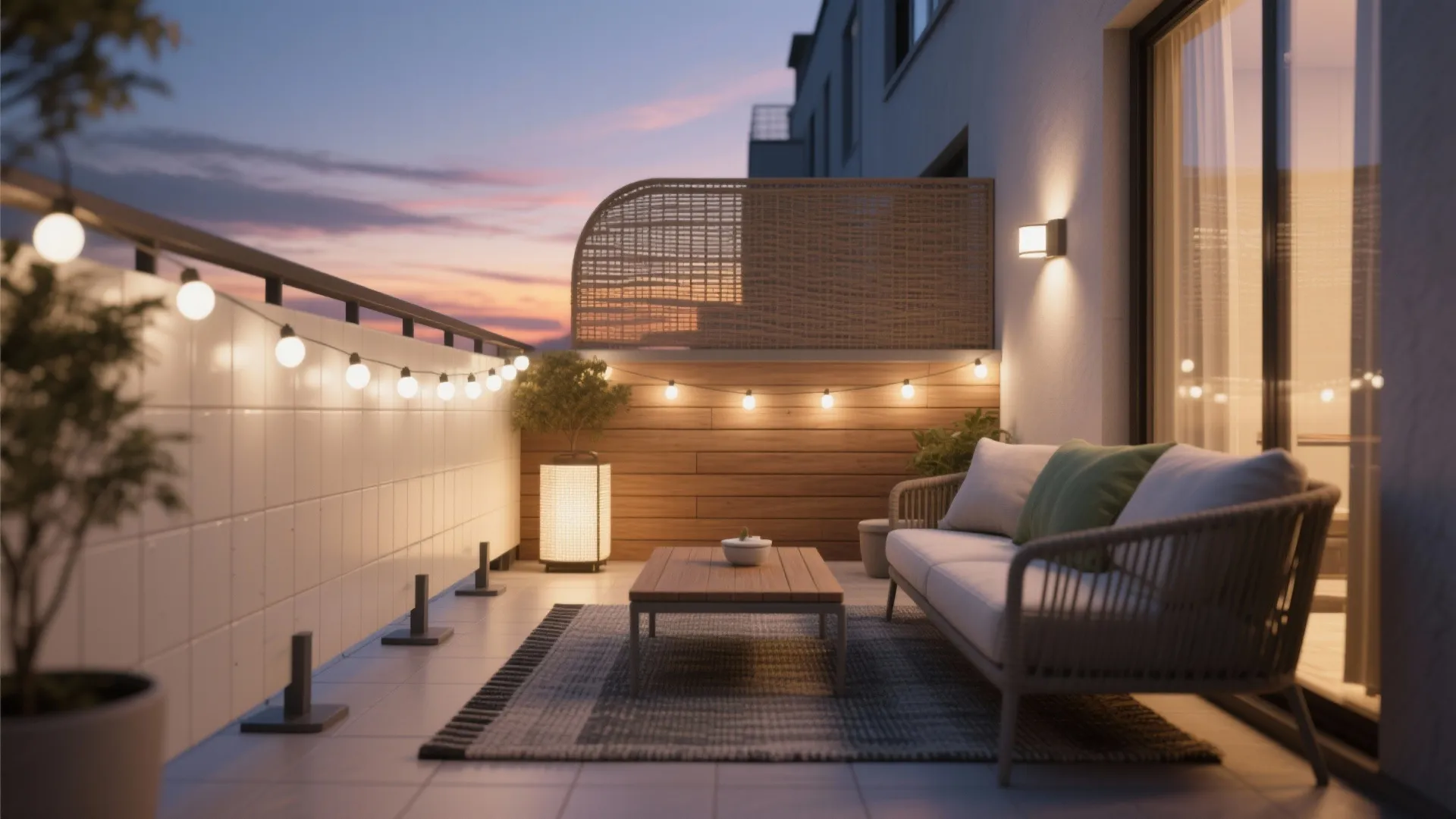 All-weather finishes and lighting that set the mood