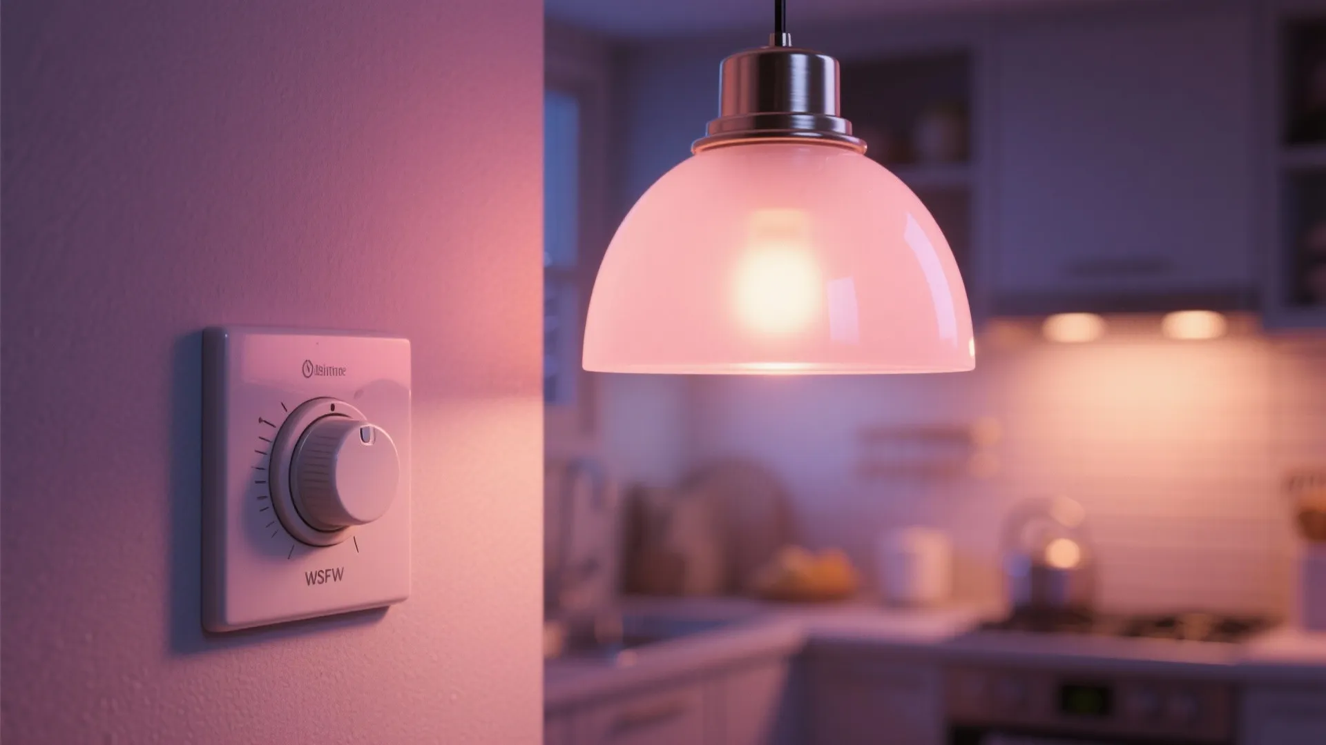 Evening Wind-Down Scene with Dimmers