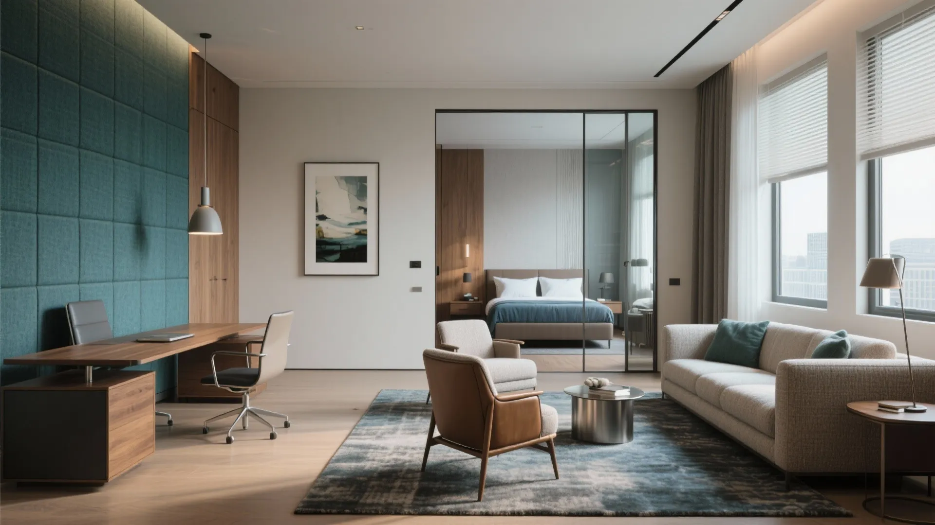 Executive Suite Room: Design Ideas for Modern Luxury: Fast-Track Guide to Upscale Comfort in 1 Minute