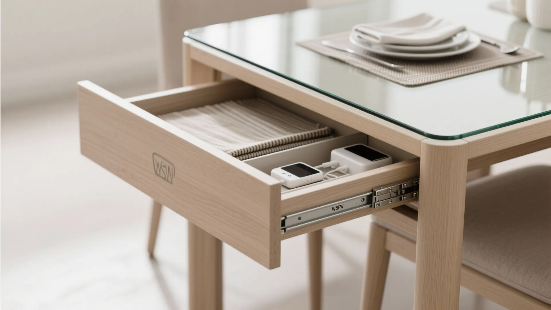 Expandable Tables with Hidden Storage