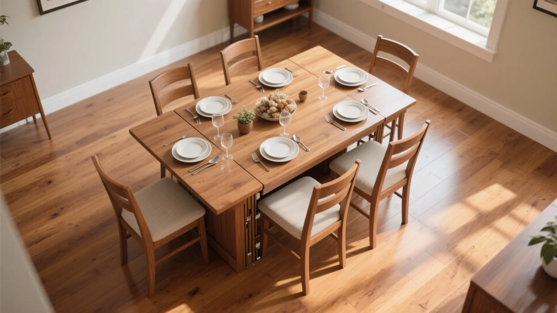 Expandable Dining Table