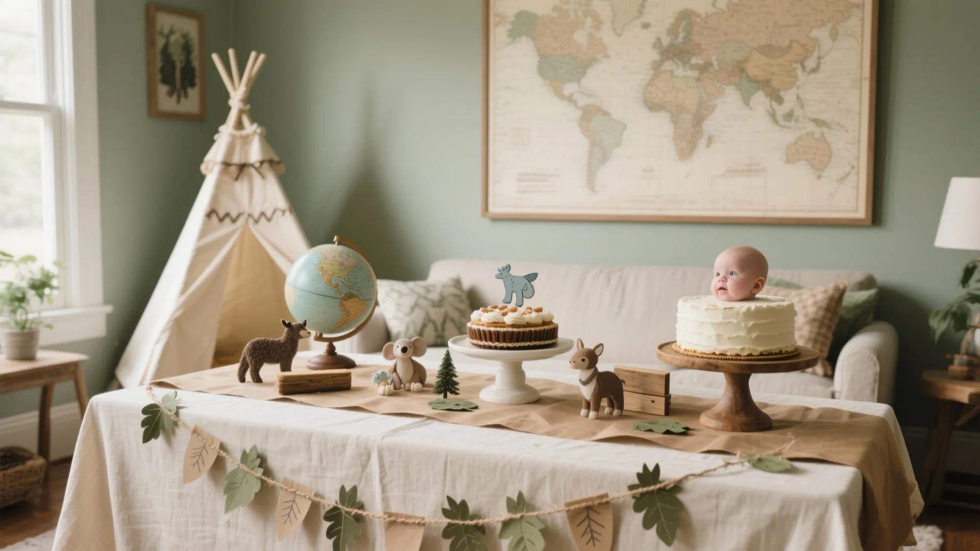 Little Explorer (Woodland or Travel) Theme