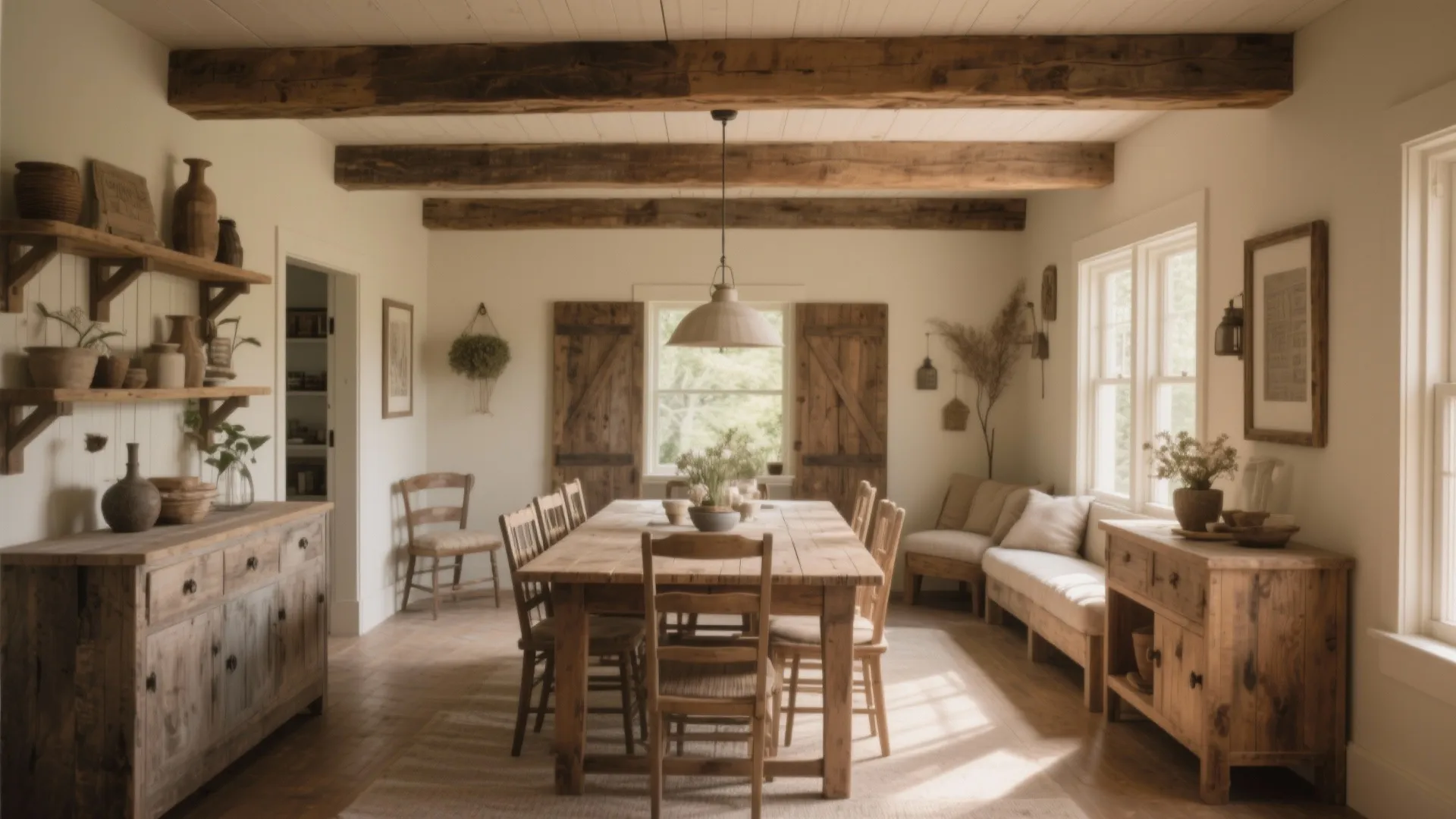 3. Exposed Beams (Even Faux Ones)