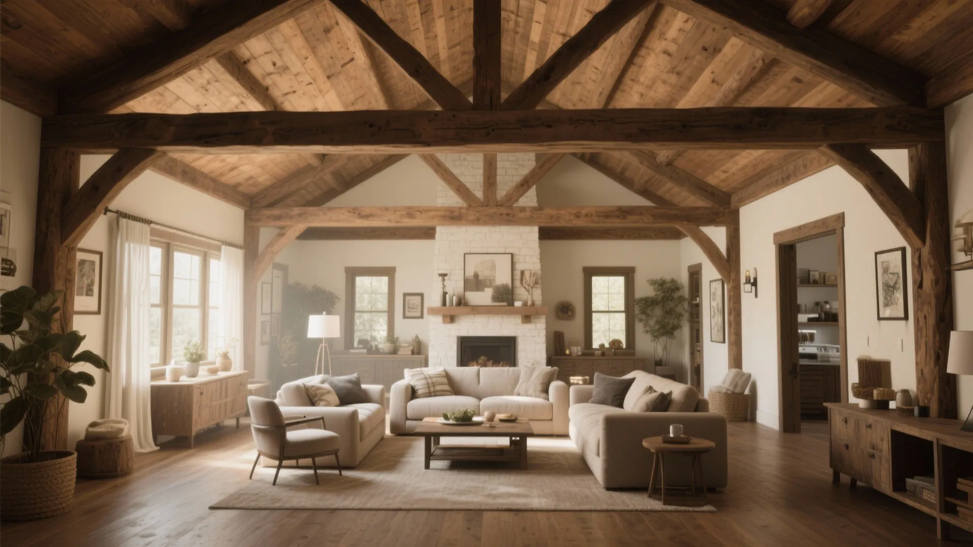 Exposed Beams and Architectural Detailing