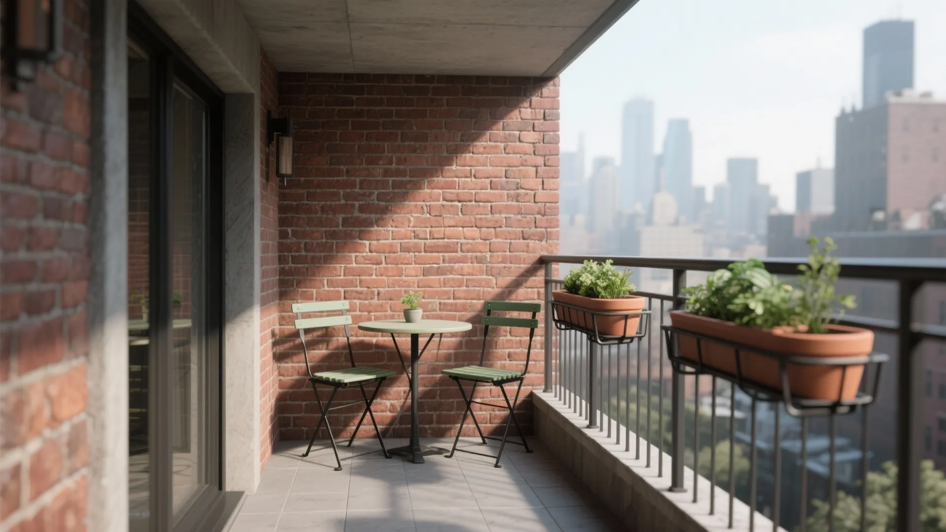 Exposed Brick, Sealed for the Elements