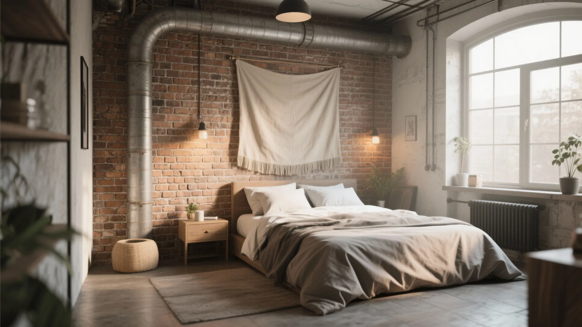 Exposed Brick Accent