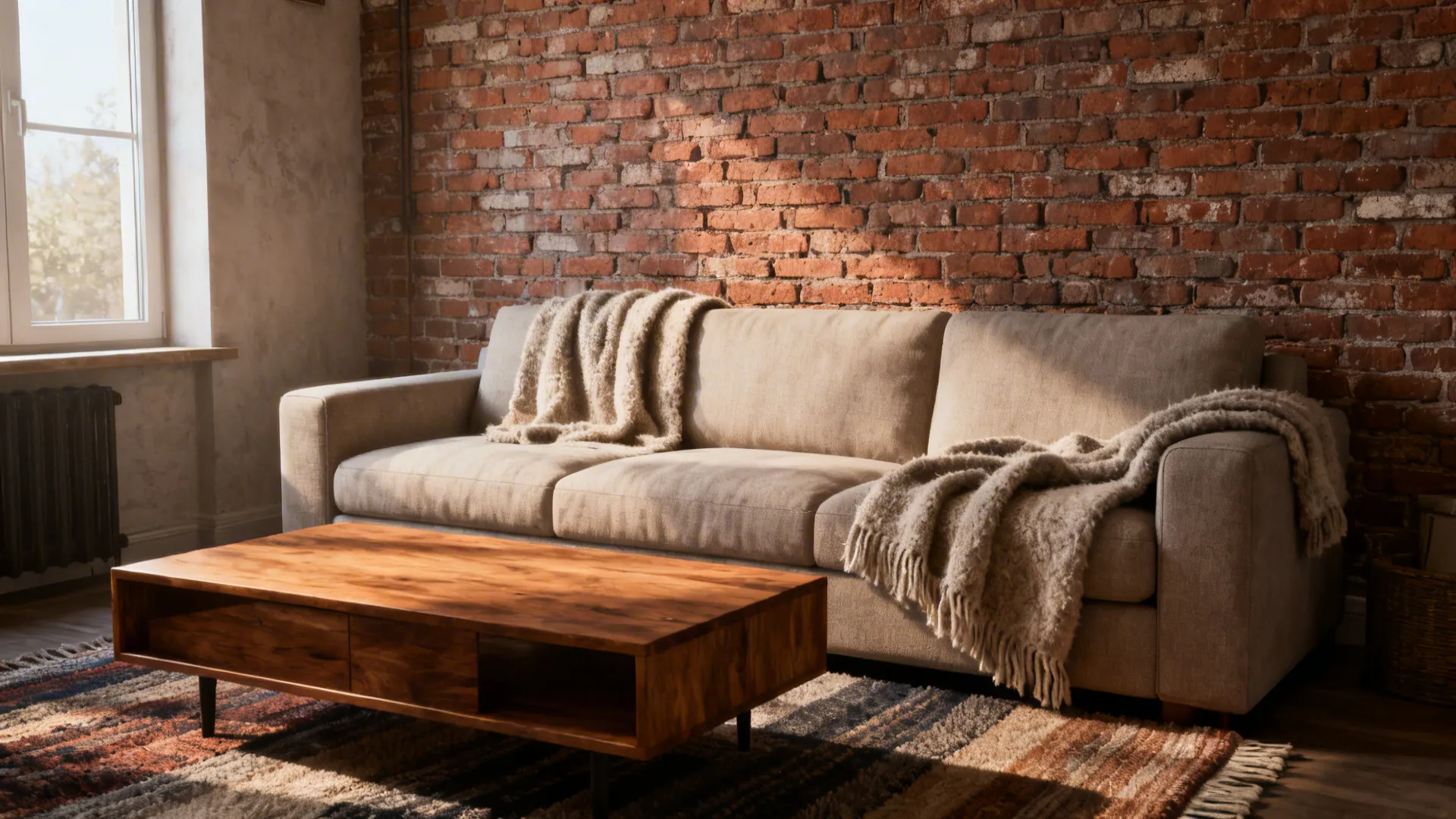 5 Exposed Brick Wall Living Room Ideas