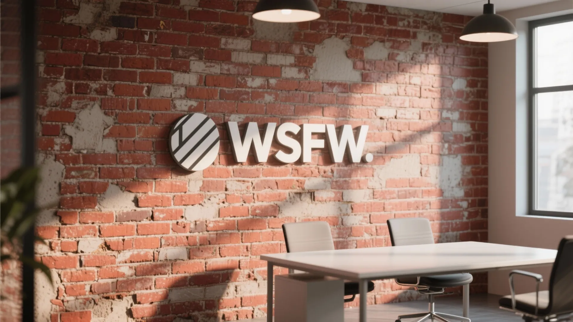 1. Exposed Brick & Raw Walls