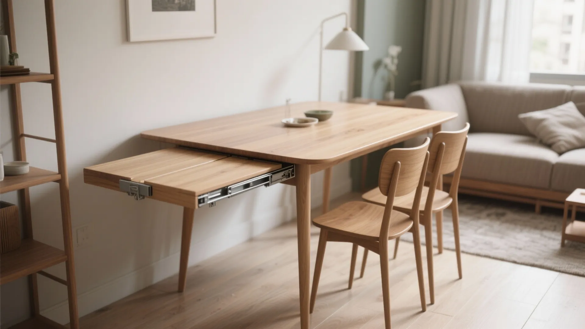 1. Extendable or drop-leaf tables