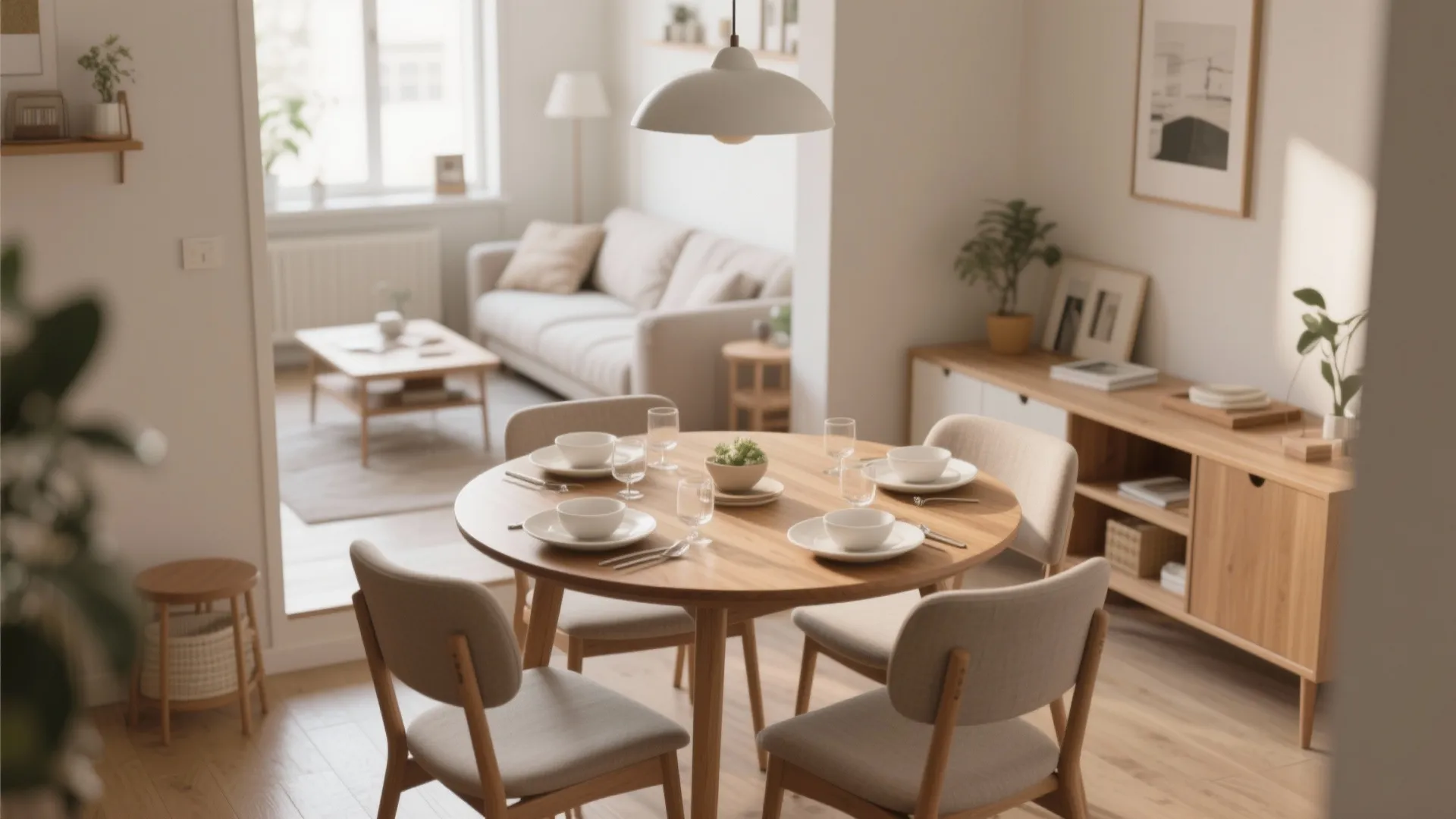 7. Extendable Dining Table