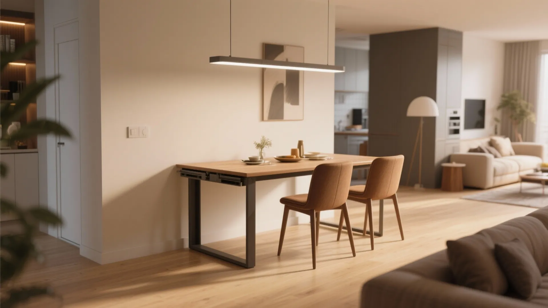 7. Extendable Dining Table