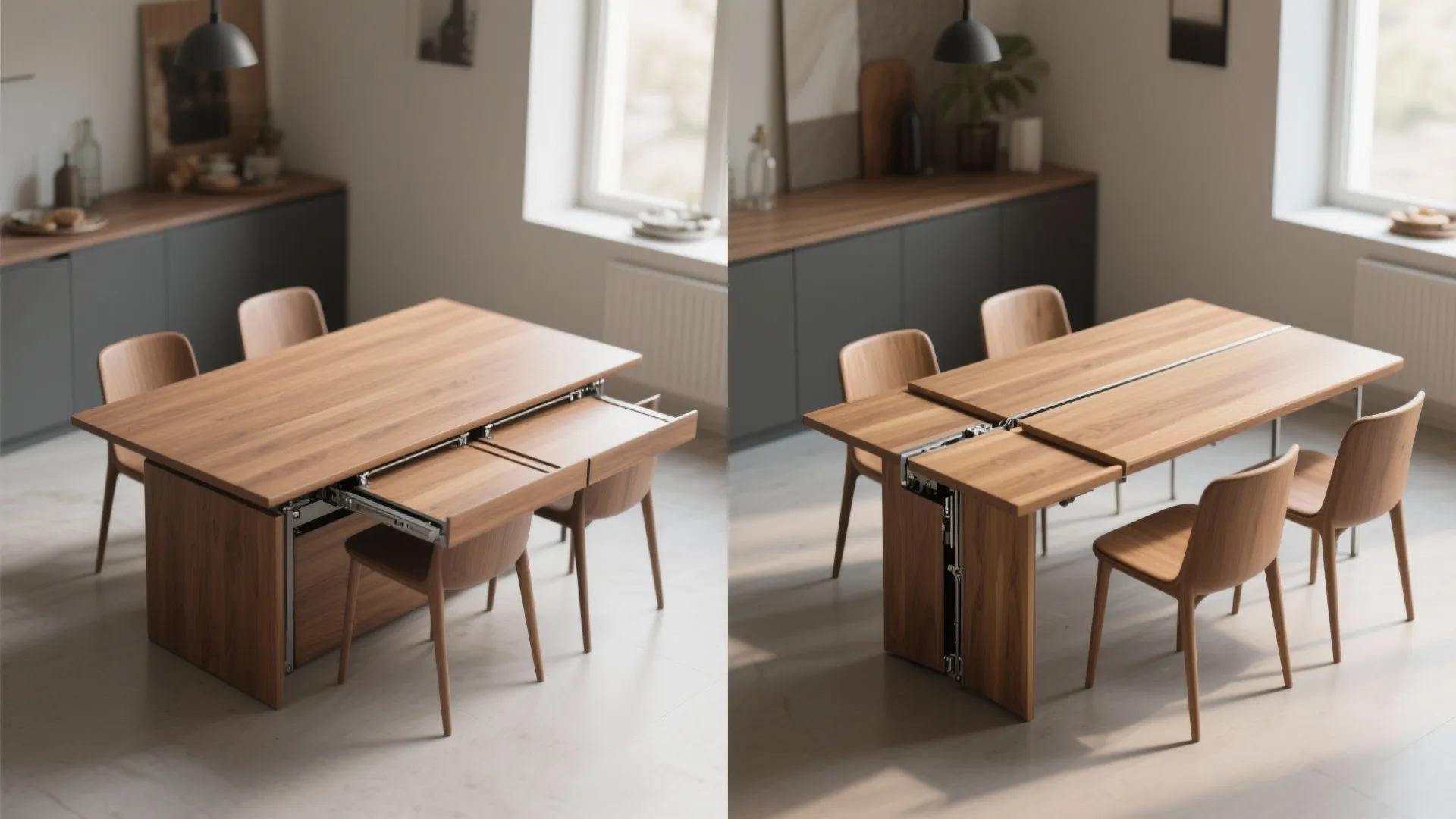 2. Extendable table for flexibility