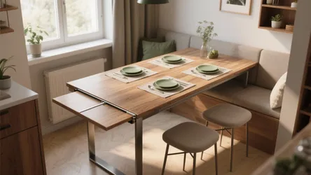 Extendable Small Dining Table: 5 Clever Ideas