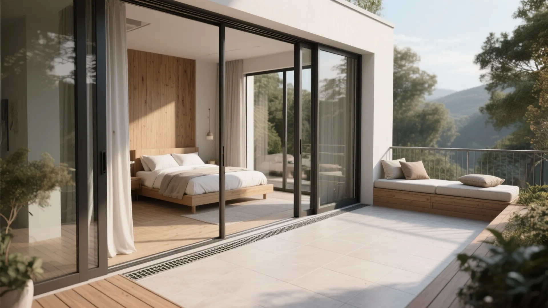 2. Treat the balcony as an extended platform