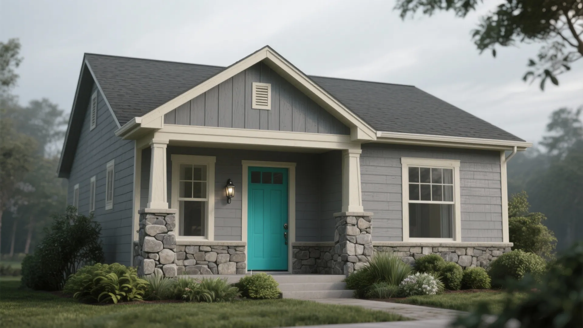 5. Exterior Greys That Weather Well