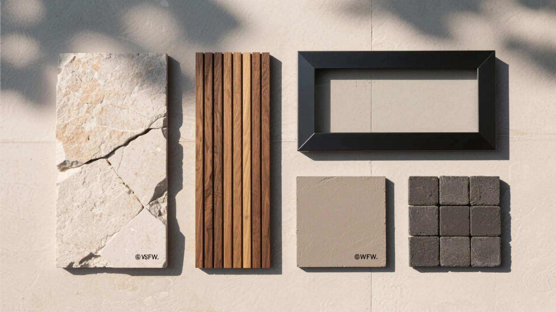 2) Stone + Wood Contrast That Feels Warm, Not Rustic