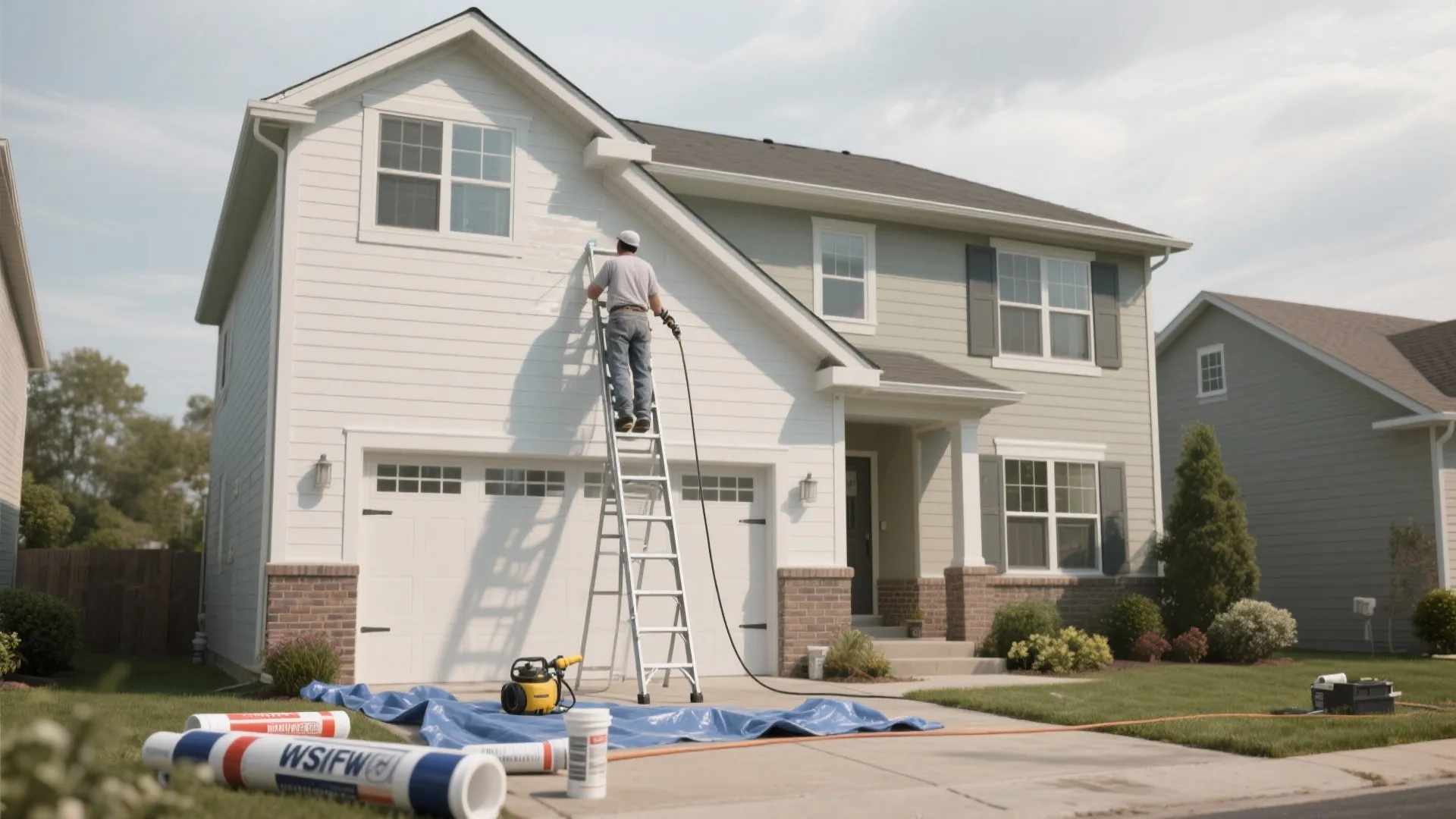 5. Exterior Painting: Expect Higher Per-Sq-Foot Rates