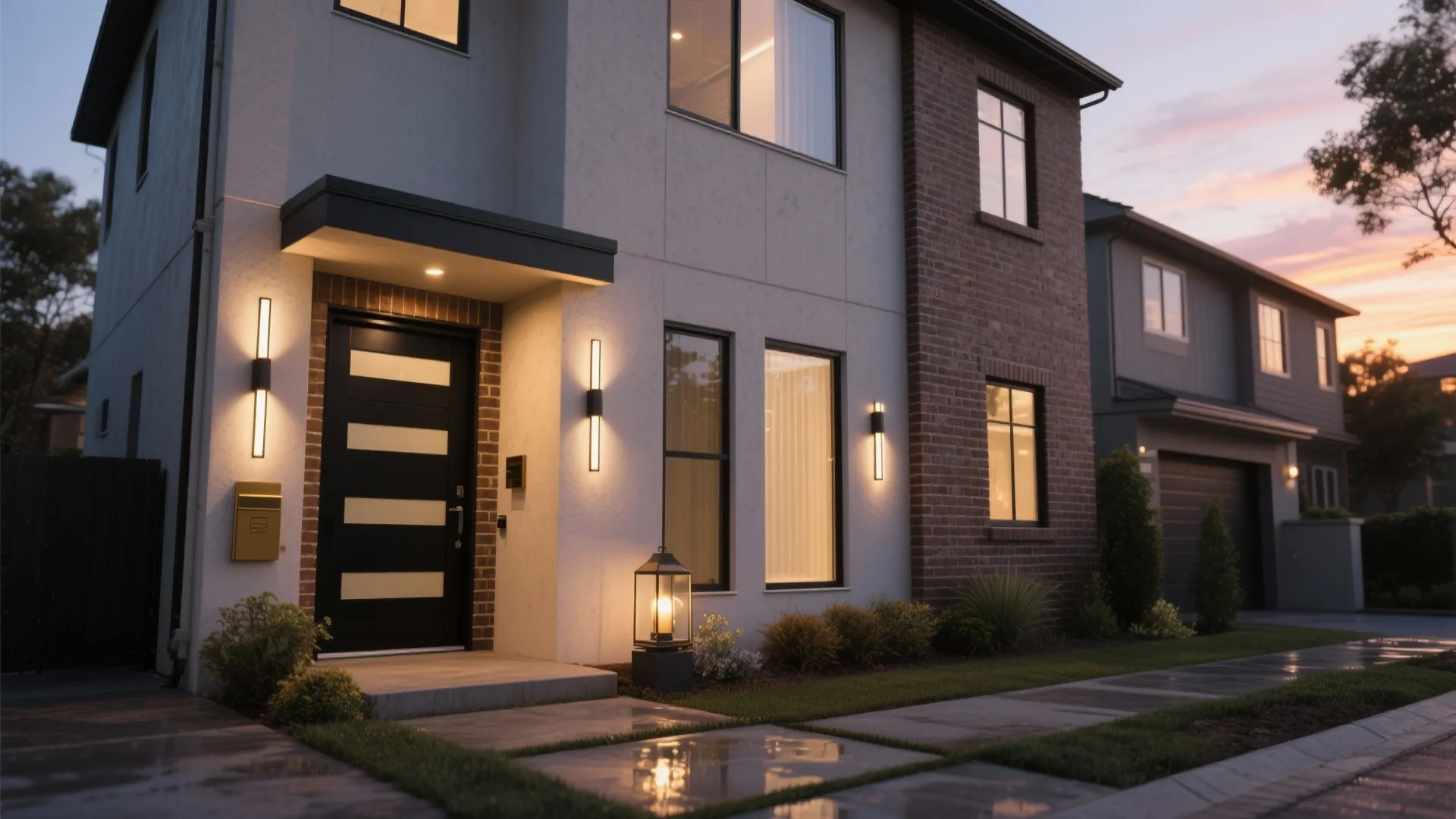 5 Contemporary Exterior Wall Light Ideas: Creative, practical exterior wall lighting solutions for small and modern homes