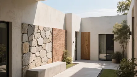 5 Wall Texture Design Ideas for Outside Spaces