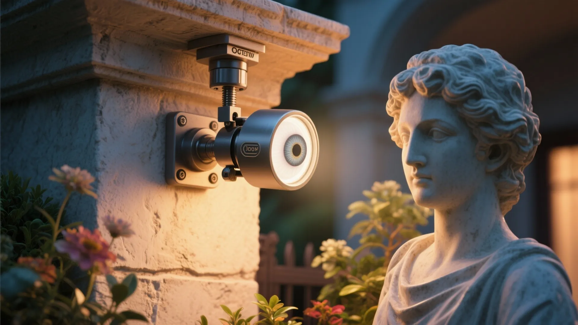 3. Adjustable eyeball fixtures to sculpt focal points