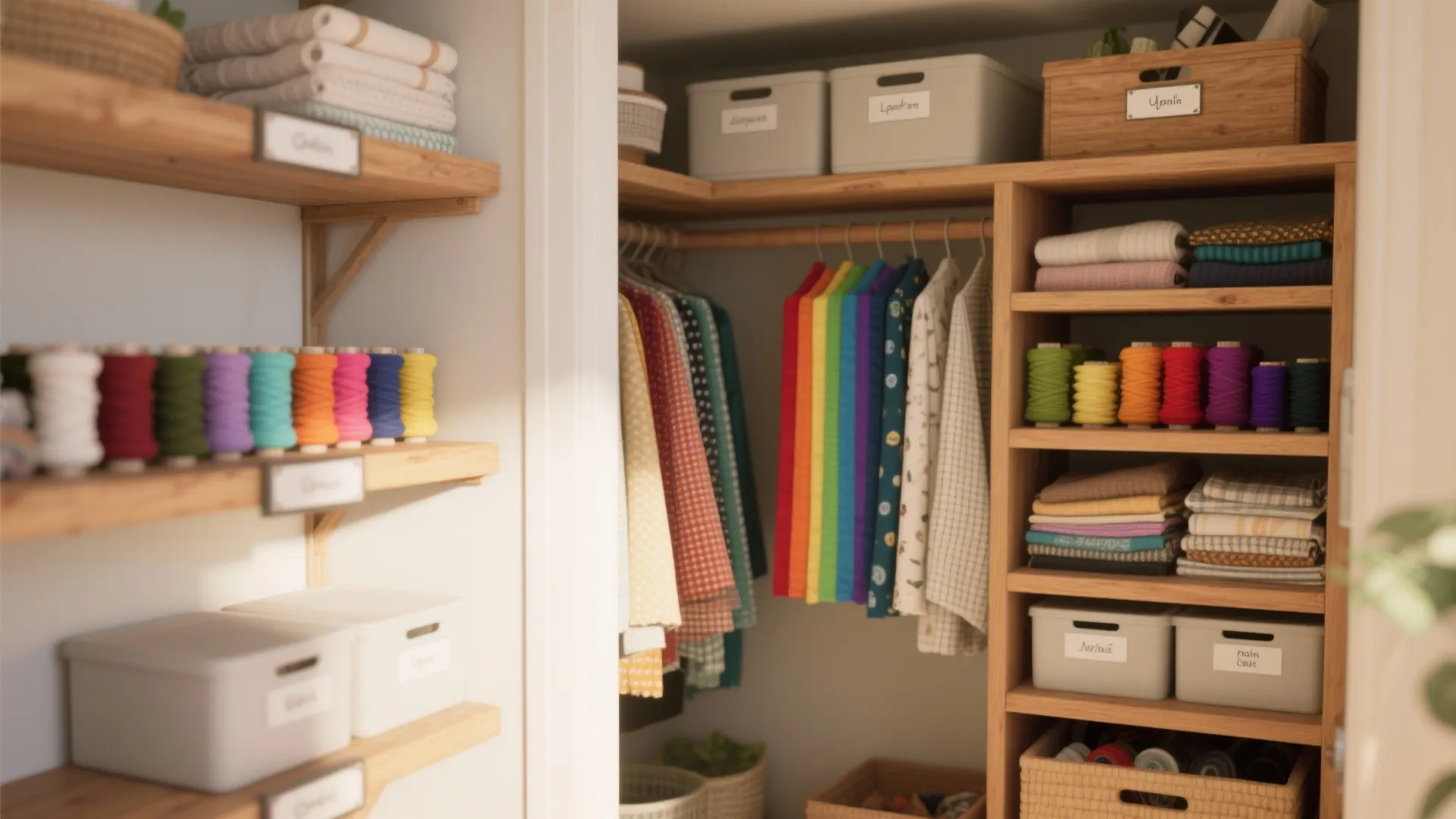 5 Fabric Storage Ideas for Small Spaces