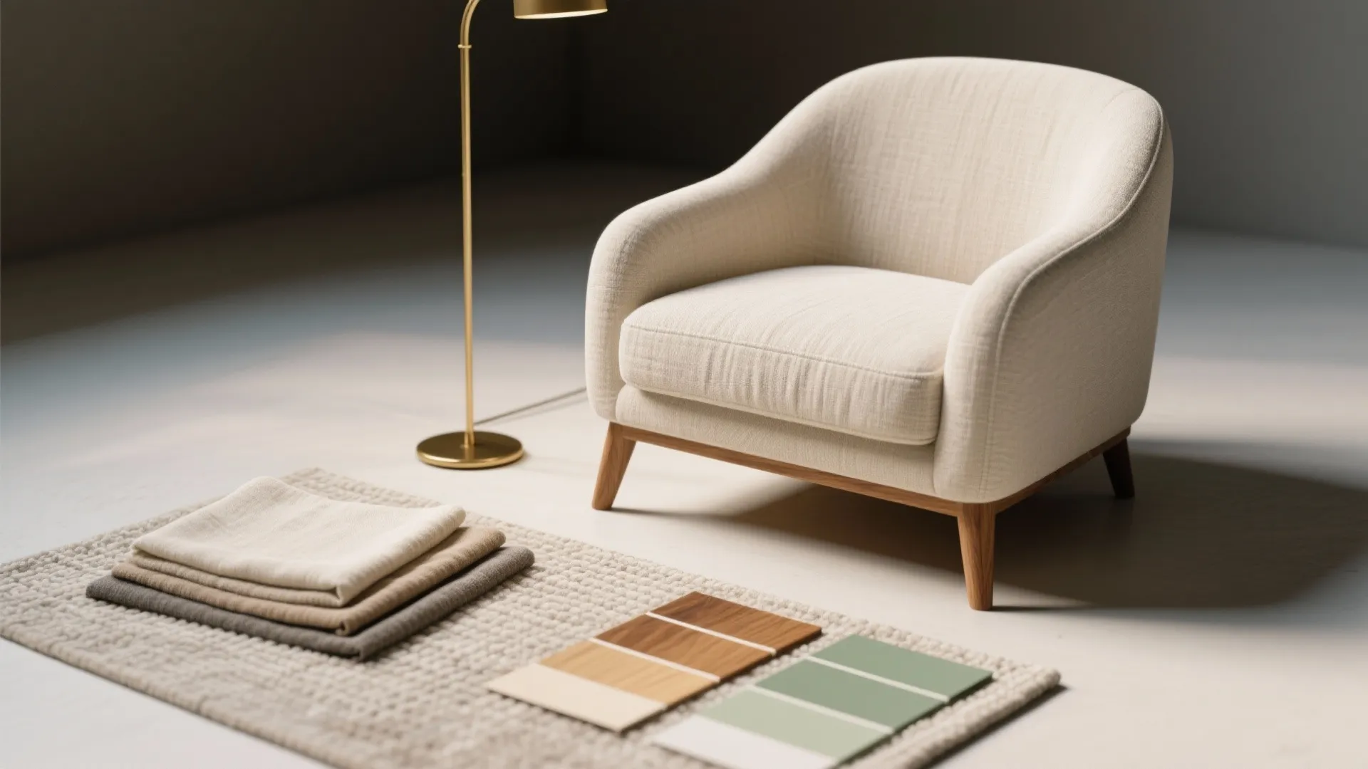 5. Light fabrics, raised legs, and scale the accessories