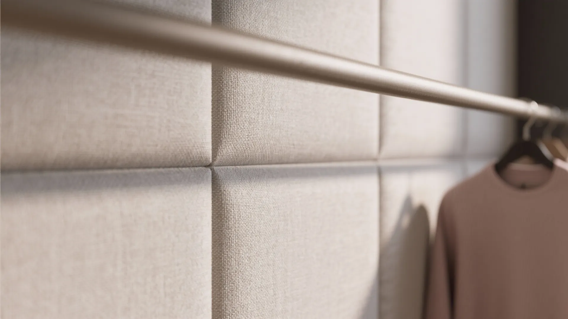 Textured Fabric Accent Walls