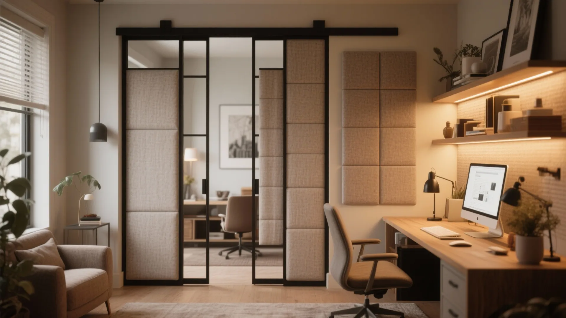 9. Fabric Panel Doors