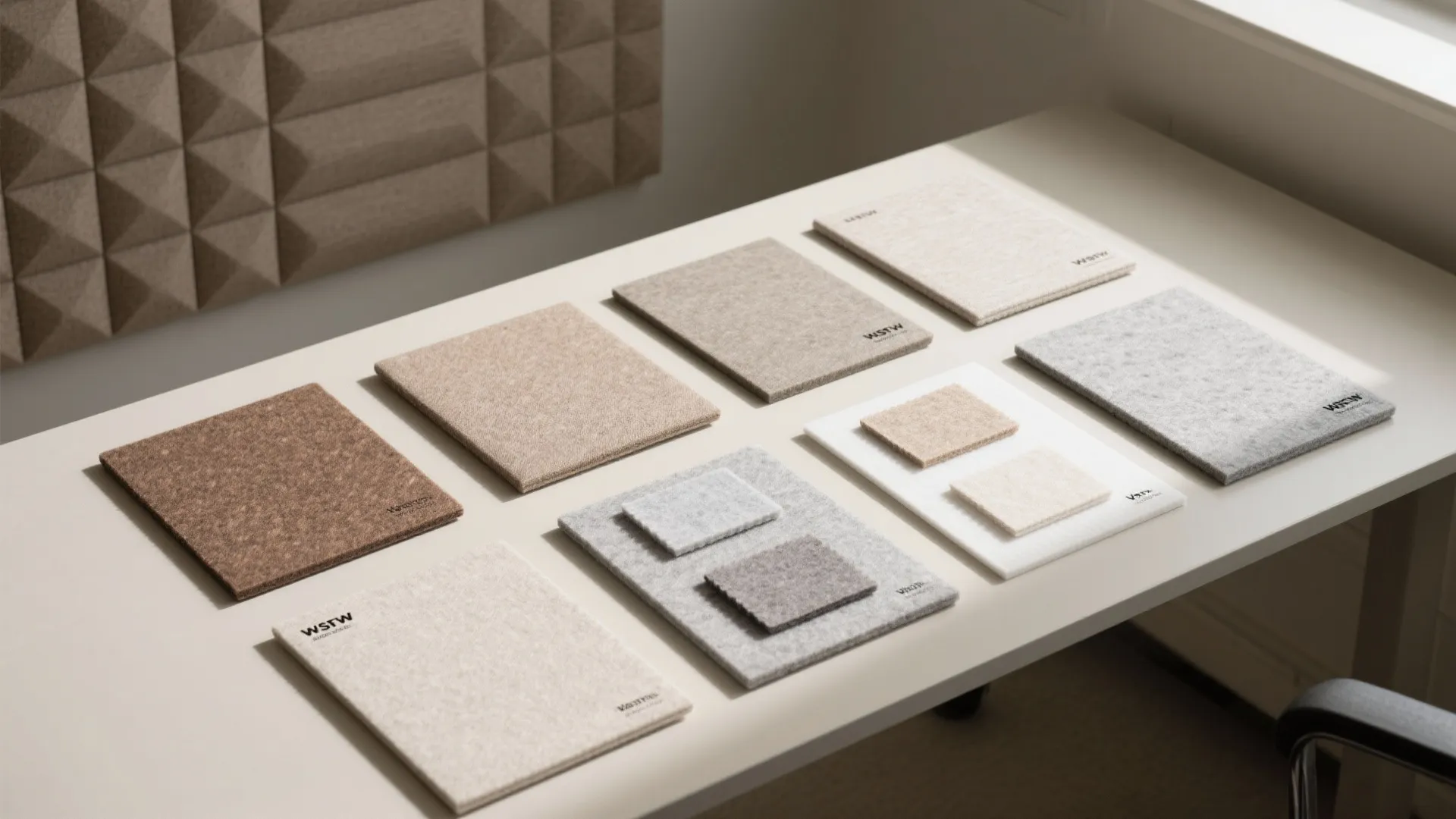 Textured Fabric Panels That Warm Up Minimalist Rooms