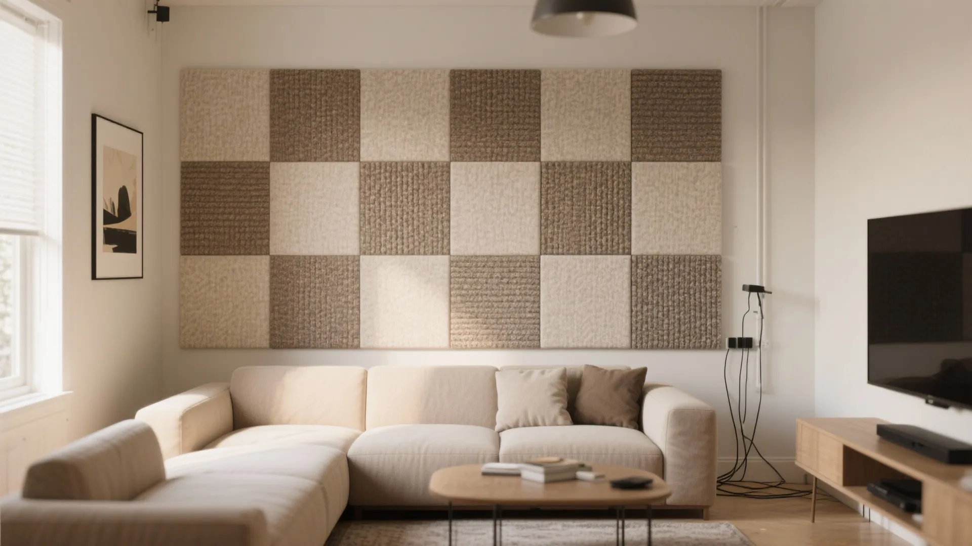 Fabric Paneling: Upholstered Soft Texture