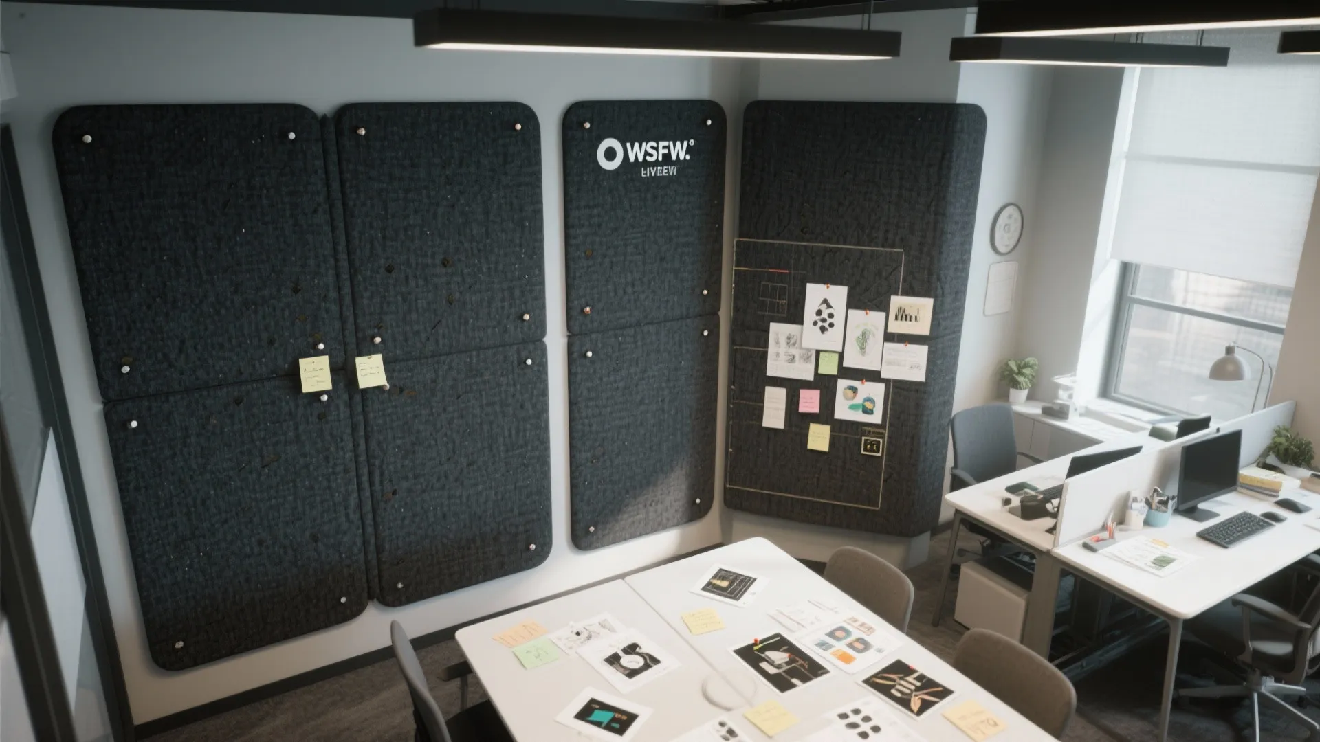 Fabric-Covered Pin Panels