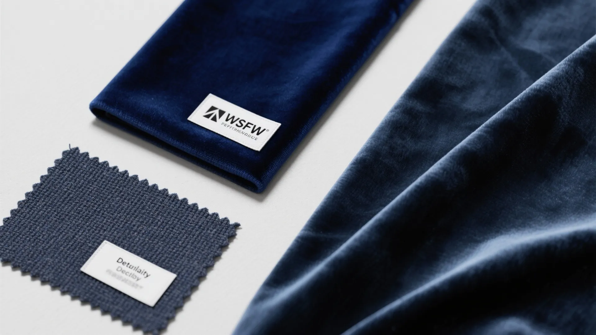 5. Choose washable or performance fabric for family-friendly navy seating