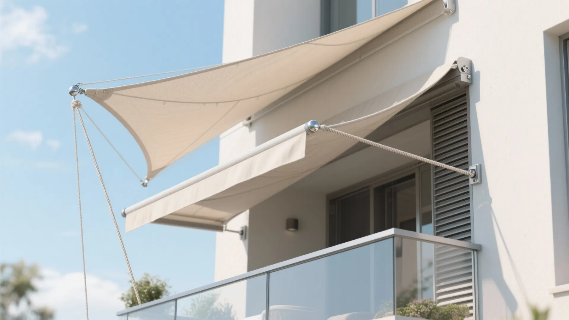 Layered fabric shade system