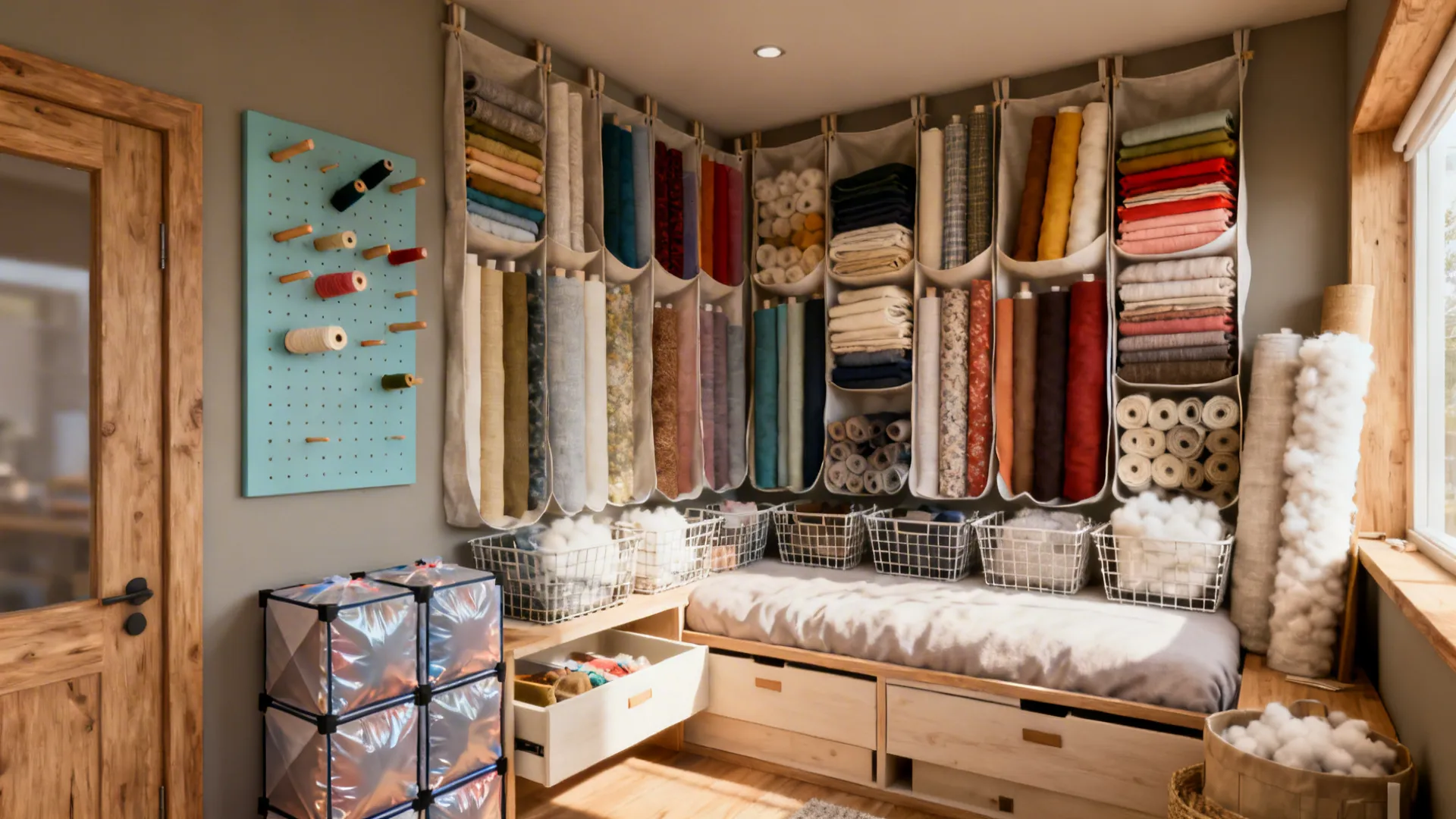 5 Fabric Storage Ideas for Small Spaces