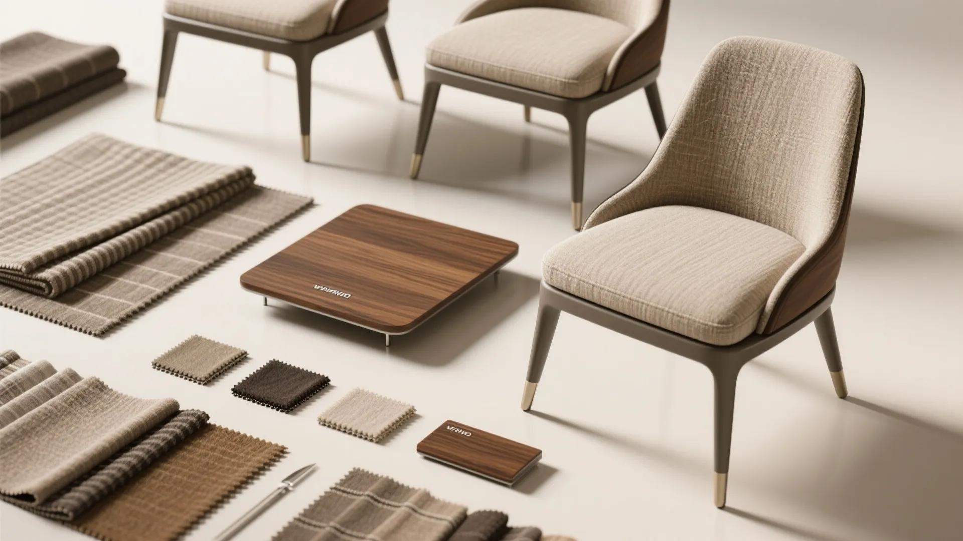 5. Upholstered seats with stain-resistant fabrics