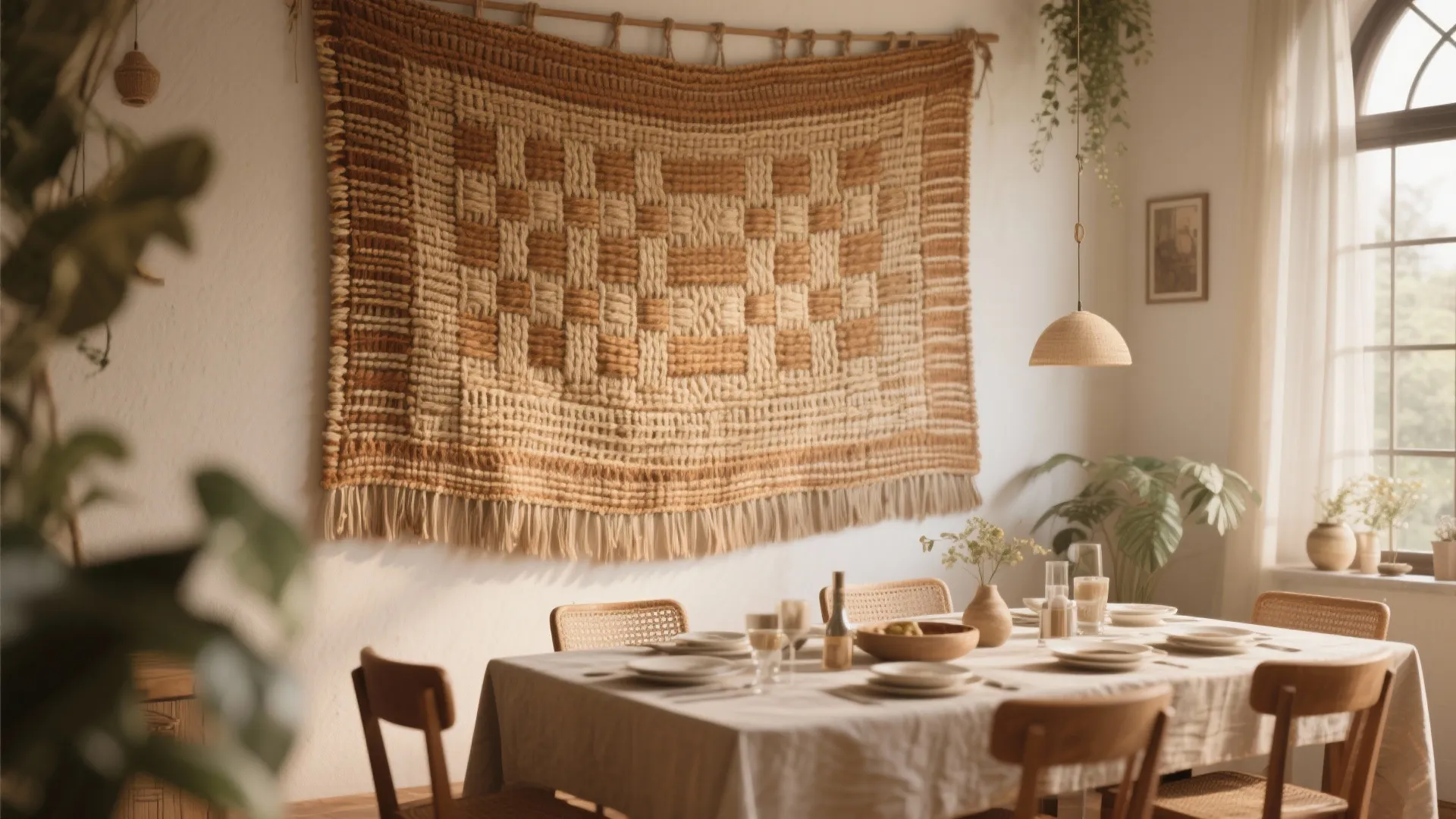 10. Fabric Wall Hangings