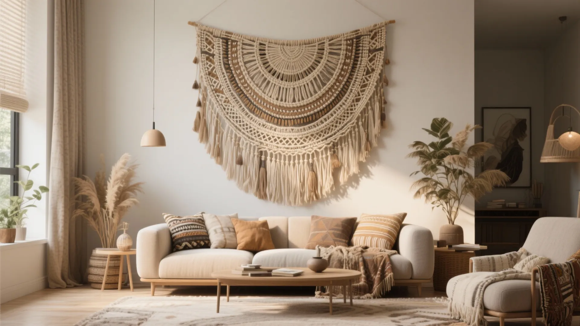 9. Fabric Wall Hangings