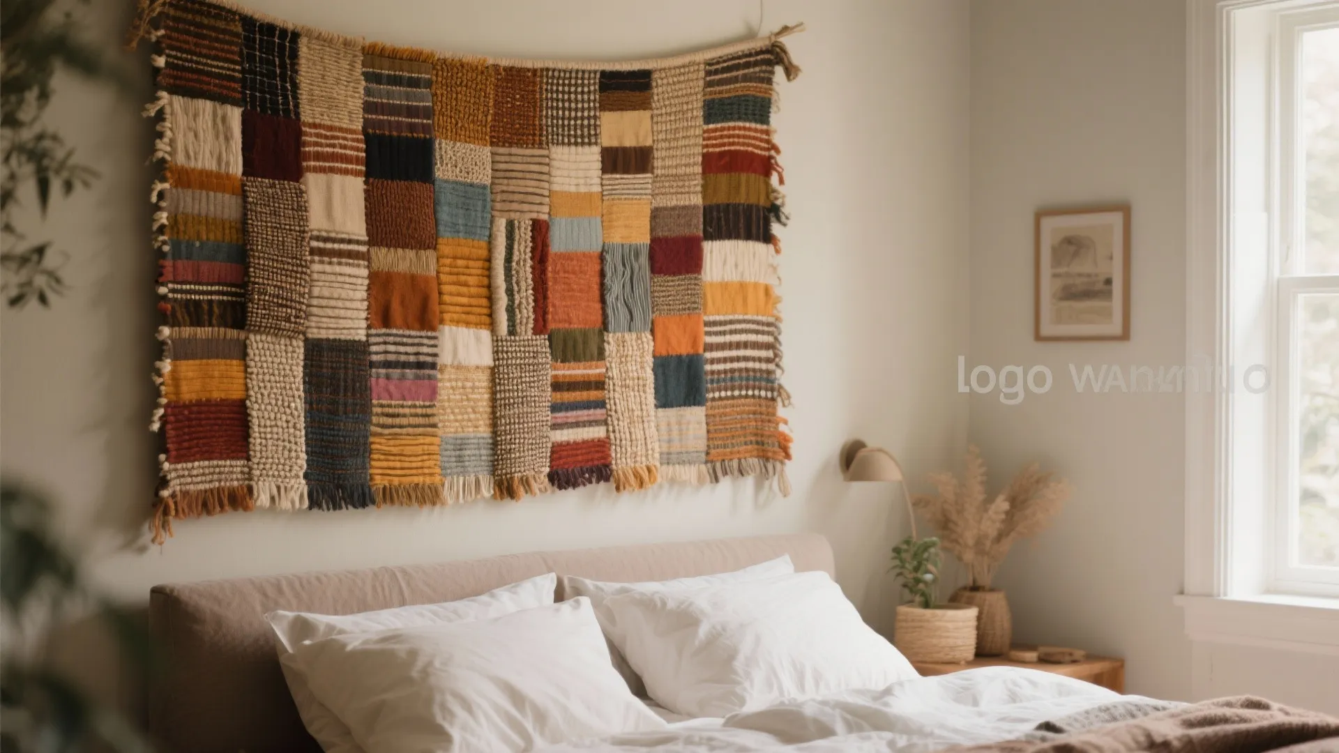 DIY Fabric Wall Hanging