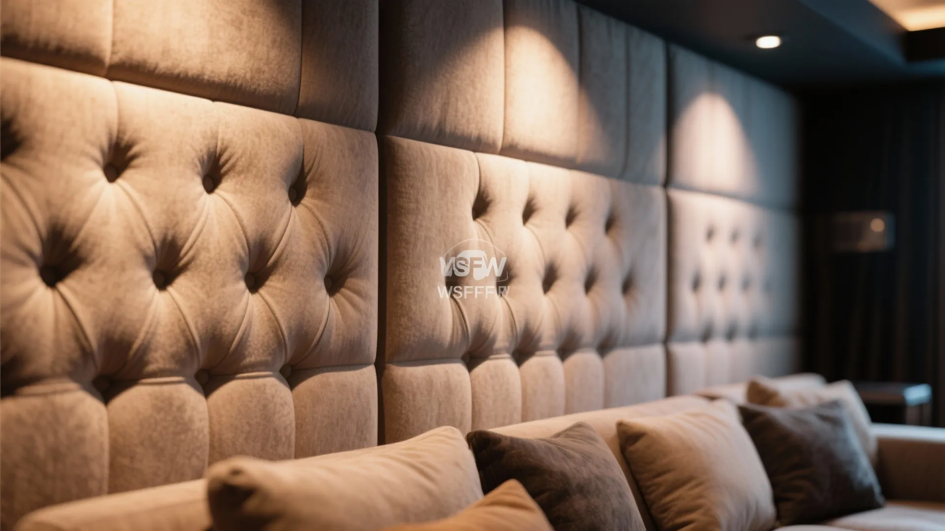 7. Fabric Wall Panels for Soft Acoustics