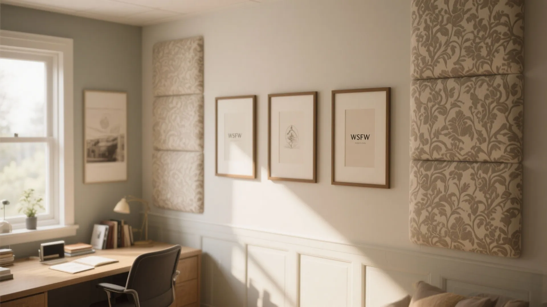 Framed Fabric Panels