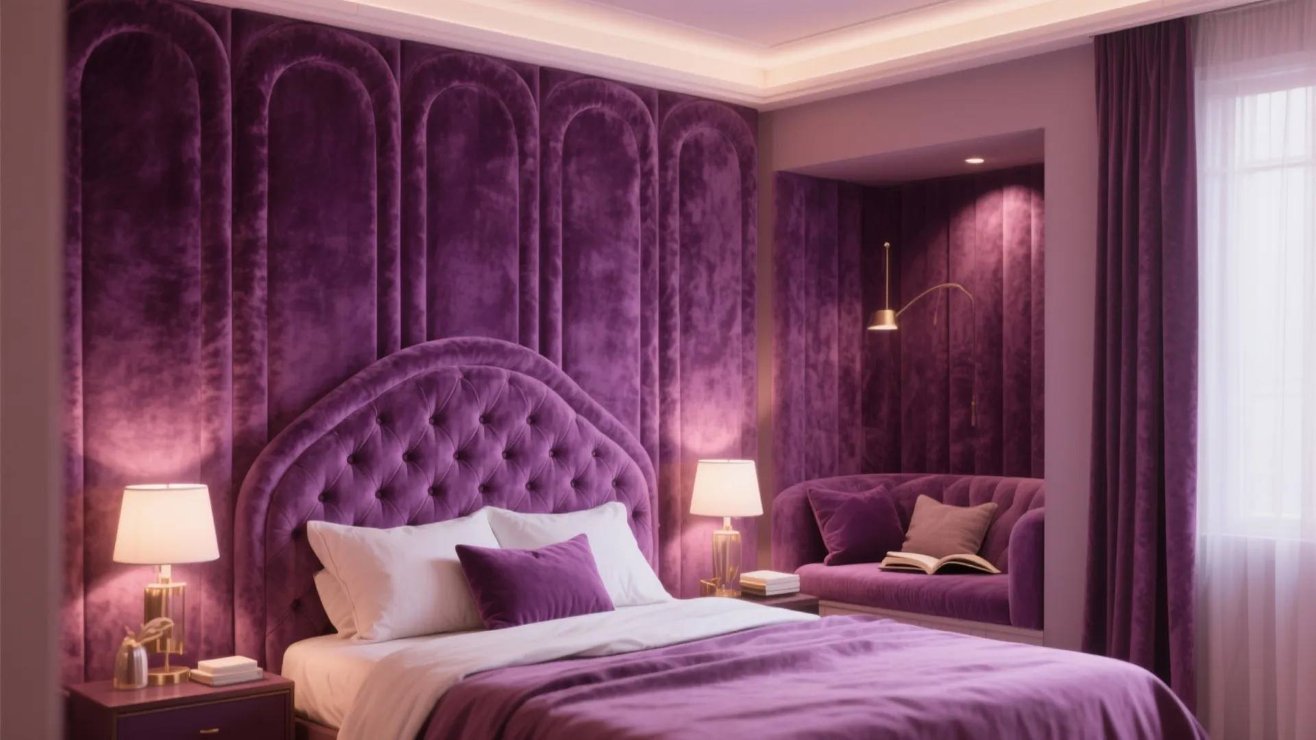 Textured Fabric Wall Panels