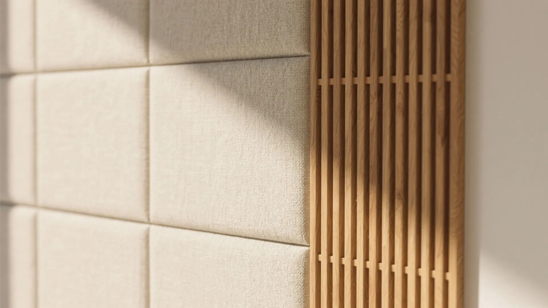 Fabric or Wood Cladding for Warmth