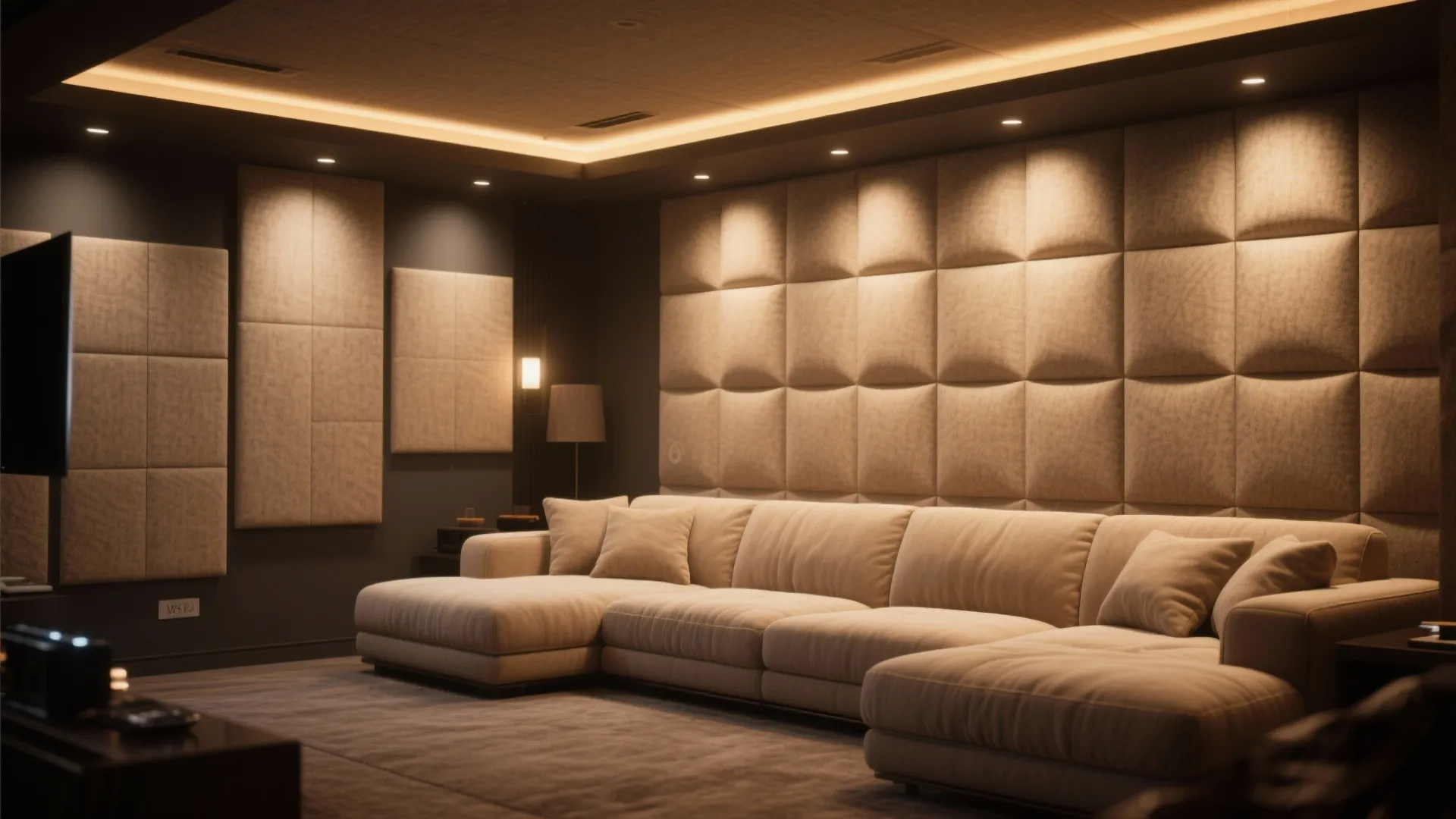 10. Fabric-Wrapped Panels