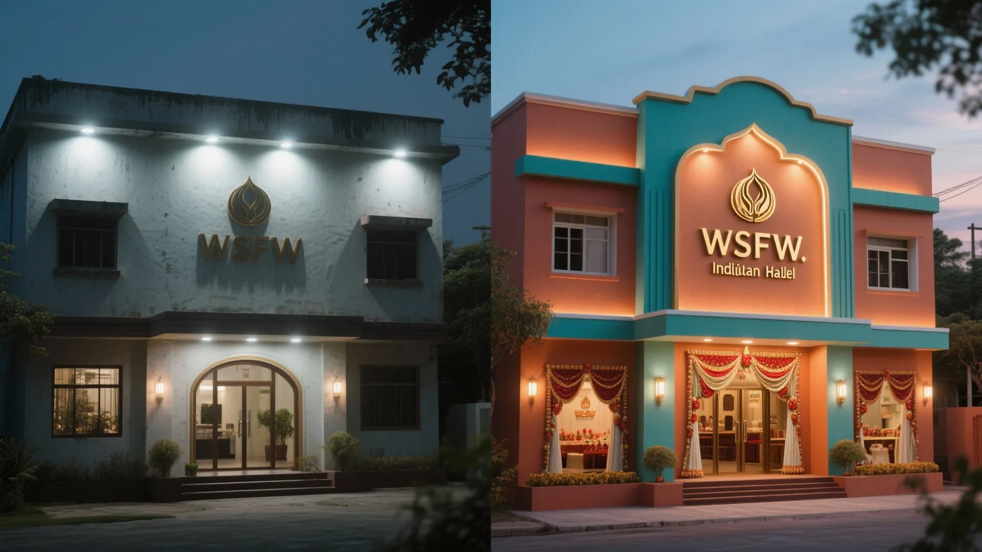 Color-Forward Palettes with Nighttime Identity